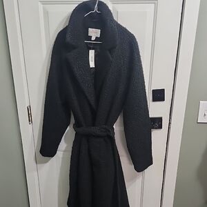 Joe Fresh Black Teddy Jacket